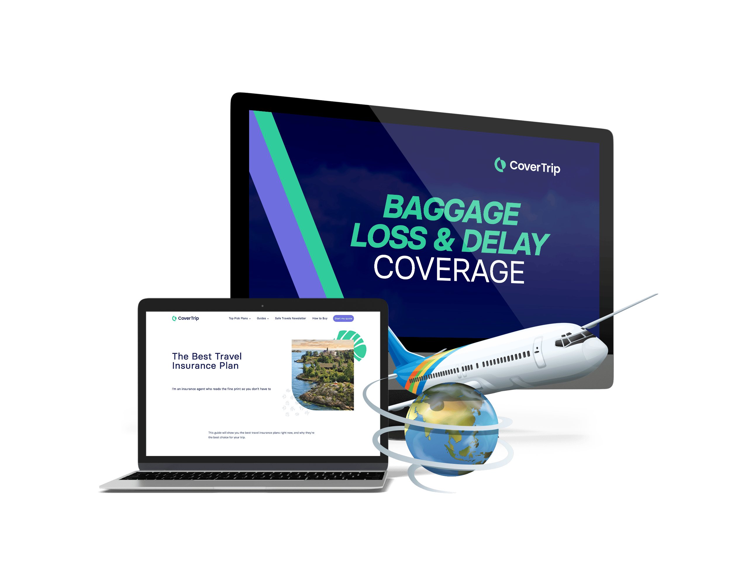 Trip insurance baggage delay and loss coverage